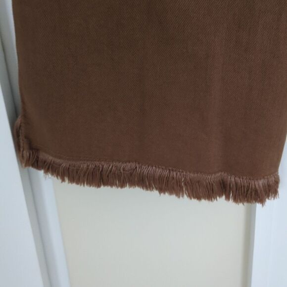 Johnathan Simkhai River Coffee Brown Denim 28 - Picture 11 of 12